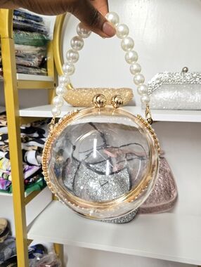 Acrylic Handbag Luxury Transparent Clear Clutch Bag for Women Evening Bag